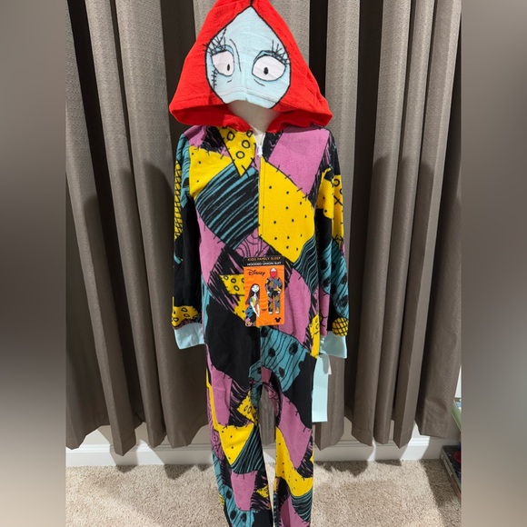 New The Nightmare before Christmas Sally Halloween Union Suit small 6/6x - Picture 3 of 7